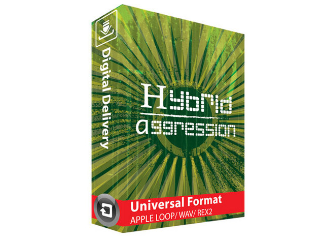 Product picture BandmateLoops - Hybrid Aggression - (Apple Loop, Acidized Wav, REX2)